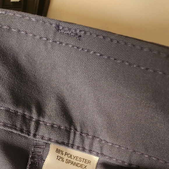 NWT- Pebble Beach Golf Capri Performance Pants Size 12. 👖 Blue - Picture 4 of 13